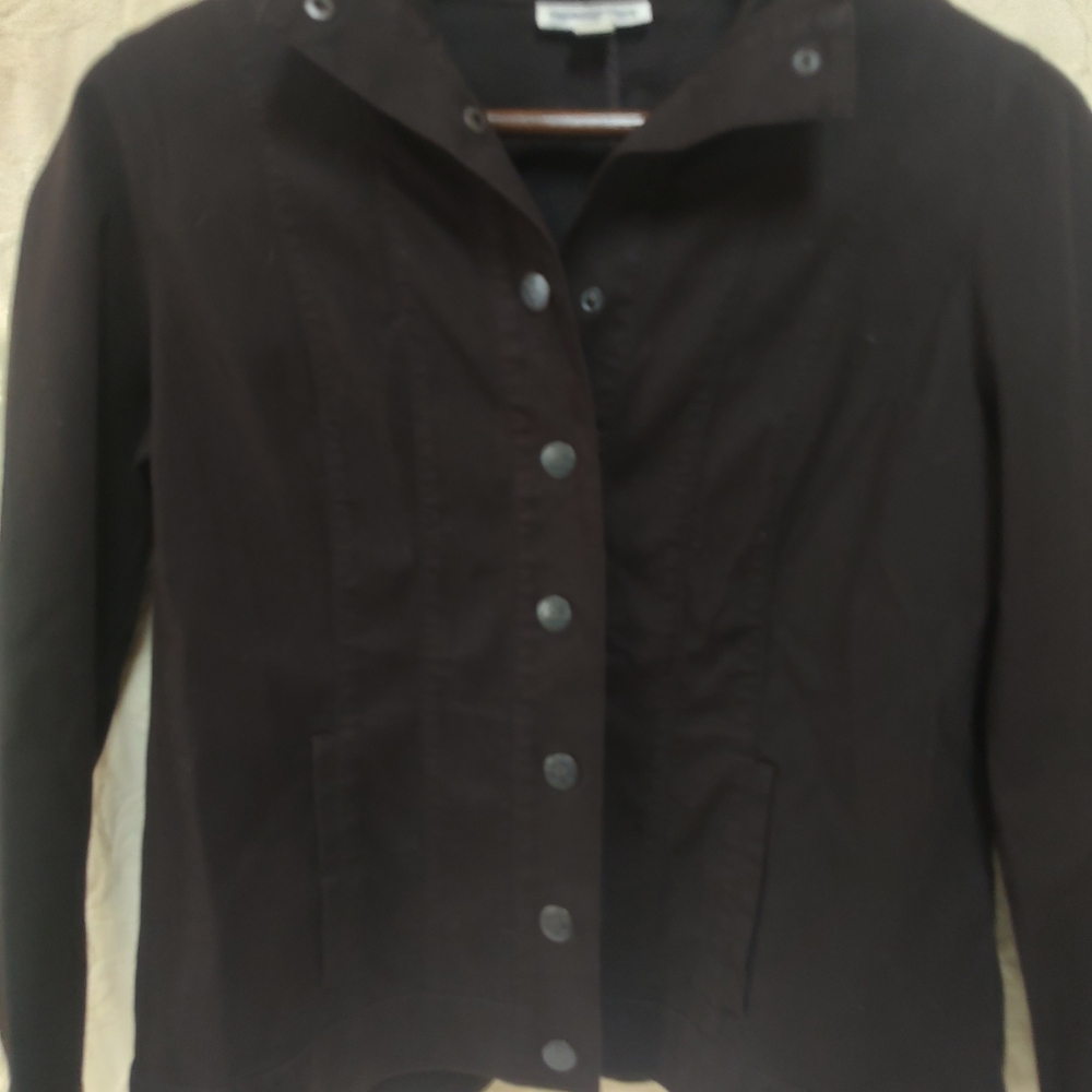 Coldwater Creek Brown Women's Jean Style Jacket Size 14